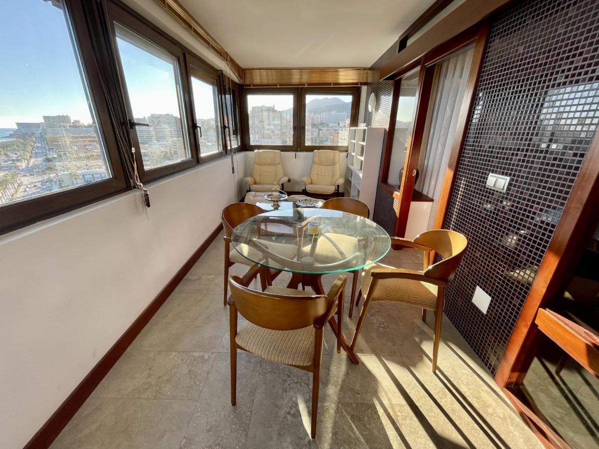 Exclusive Beachfront Apartment Torremolinos - Pool - Paddle - Tenis - Wifi - Central Aircon מראה חיצוני תמונה